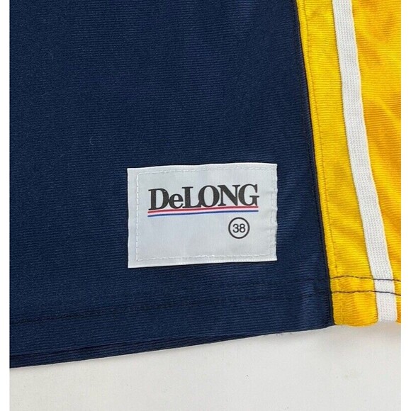 Vintage 90s Size 38 Game Issued Toledo Rockets Basketball Jersey Blue USA #15 - Picture 3 of 5